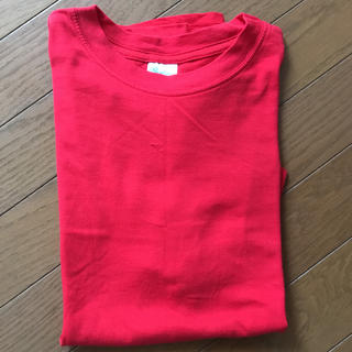 Tシャツ　レッド　Mサイズ(Tシャツ(半袖/袖なし))