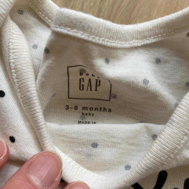 babyGAP(ベビーギャップ)のGAP ロンパース 3-6months キッズ/ベビー/マタニティのベビー服(~85cm)(ロンパース)の商品写真