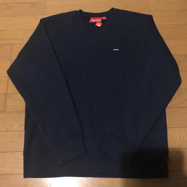 オマケ付　19aw Supreme Small Box Crewneck Mネイビー付属品