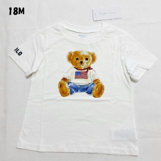 ラルフローレン(Ralph Lauren)のポロベア 星条旗 Tシャツ 18Mサイズ..(Ｔシャツ)