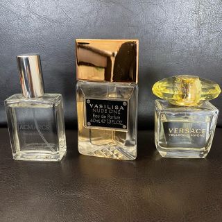 ヴェルサーチ(VERSACE)の香水３個セット【ジャックマルクス、ベルサーチ、ヴァシリーサ】(ユニセックス)