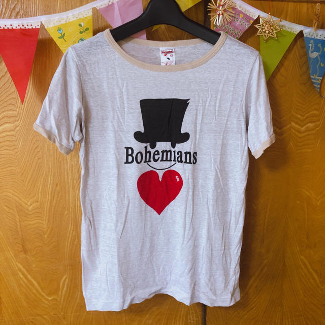 Bohemians(ボヘミアンズ)のBohemians ボヘミアンズ 半袖Tシャツ ユニセックス 日本製 レディースのトップス(Tシャツ(半袖/袖なし))の商品写真