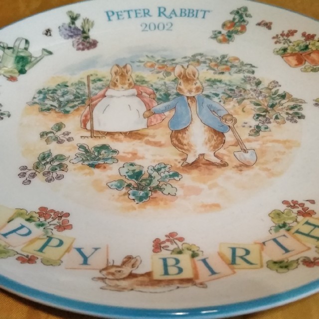 WEDGWOOD(ウェッジウッド)のPETER RABBIT 2002 WEDWOOD エンタメ/ホビーの美術品/アンティーク(陶芸)の商品写真