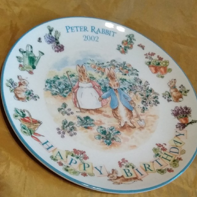 WEDGWOOD(ウェッジウッド)のPETER RABBIT 2002 WEDWOOD エンタメ/ホビーの美術品/アンティーク(陶芸)の商品写真