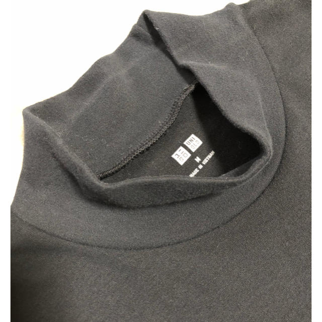 UNIQLO(ユニクロ)のソフトタッチハイネックT メンズのトップス(Tシャツ/カットソー(七分/長袖))の商品写真