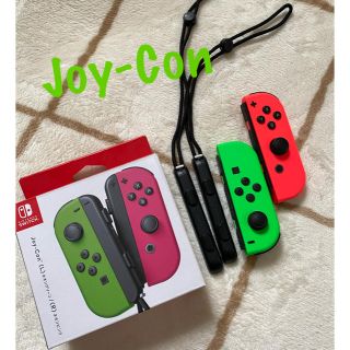 ニンテンドースイッチ(Nintendo Switch)のnintendo switch ジョイコン　コントローラー　美中古(その他)