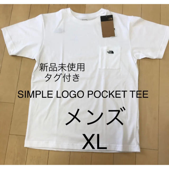 【新品未使用】ノースフェース SIMPLE LOGO POCKET TEE