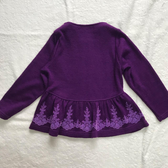 ANNA SUI mini(アナスイミニ)のANNA SUI mini ジップアップカーディガン キッズ/ベビー/マタニティのキッズ服女の子用(90cm~)(カーディガン)の商品写真