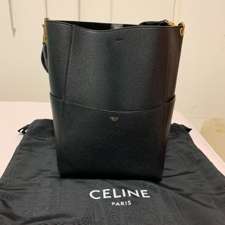 セリーヌ(celine)のkana0603さん専用です！セリーヌ　サングルバケット　ラージ　ブラック(ショルダーバッグ)