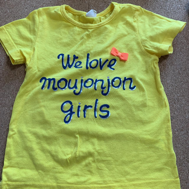 mou jon jon(ムージョンジョン)のムージョンジョン　Tシャツ キッズ/ベビー/マタニティのキッズ服女の子用(90cm~)(その他)の商品写真