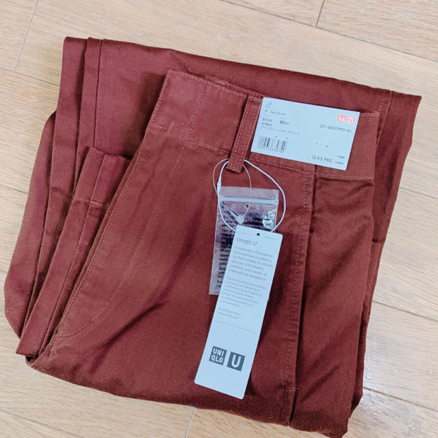 UNIQLO(ユニクロ)のユニクロU ワイドフィットカーブパンツ 61 レディースのパンツ(カジュアルパンツ)の商品写真