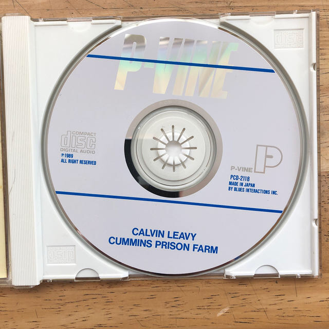 Calvin Leavy カミンズプリズンファーム　CDです エンタメ/ホビーのCD(ブルース)の商品写真