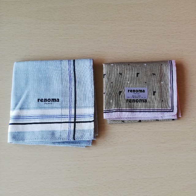RENOMA(レノマ)のレノマの紳士ハンカチ メンズのファッション小物(ハンカチ/ポケットチーフ)の商品写真