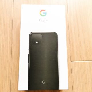 アンドロイド(ANDROID)の【即日配送可】pixel4 120GB justblack(スマートフォン本体)