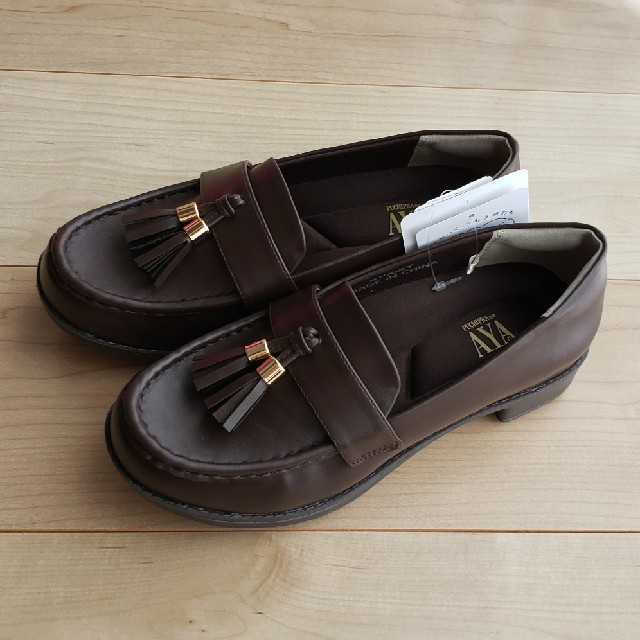 プチタッセルローファー(ブラウン)M レディースの靴/シューズ(ローファー/革靴)の商品写真
