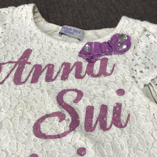 ANNA SUI mini(アナスイミニ)のANNA SUI mini 半袖カットソー キッズ/ベビー/マタニティのキッズ服女の子用(90cm~)(Tシャツ/カットソー)の商品写真