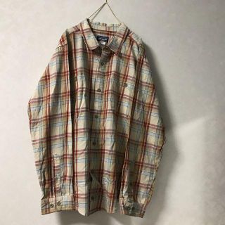 パタゴニア(patagonia)のchaca様専用 1141 Bランク パタゴニア長袖シャツSサイズオレンジ(シャツ)