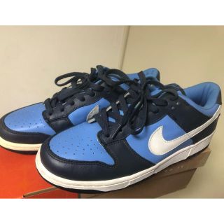 ナイキ(NIKE)のNIKE DUNK LOW DK BLUE GREY US10 新品(スニーカー)