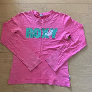 ロキシー(Roxy)のロキシー　ROXY ピンク　ロングＴシャツ(Tシャツ(長袖/七分))