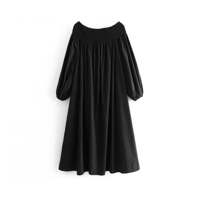 ZARA(ザラ)の1520＊S/S black オフショル ワンピース レディースのワンピース(ひざ丈ワンピース)の商品写真