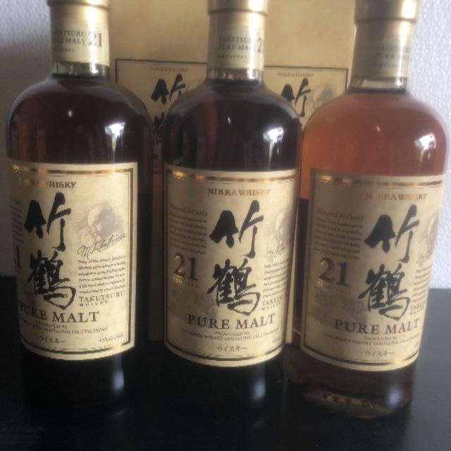 竹鶴21年700ml 3本セット