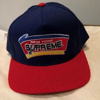 シュプリーム(Supreme)のsupreme cap キャップ 青(キャップ)