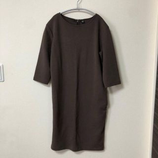 ユニクロ(UNIQLO)のUNIQLO ミニワンピース(ひざ丈ワンピース)