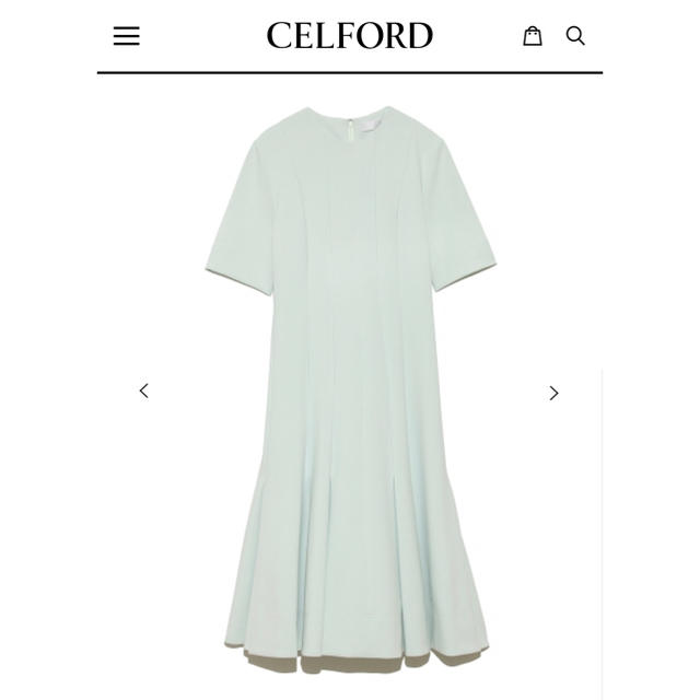 セルフォード CELFORD 20SS カットソータックワンピース ロング