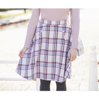 トッコ(tocco)の完売品 tocco closet トッコクローゼット チェック スカート(ひざ丈スカート)