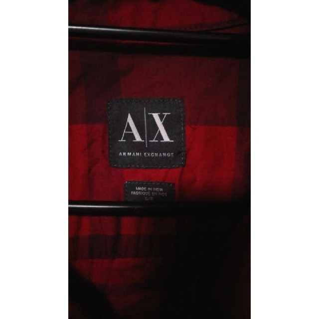 ARMANI EXCHANGE(アルマーニエクスチェンジ)のアルマーニエクスチェンジ  チェックシャツ S メンズのトップス(シャツ)の商品写真