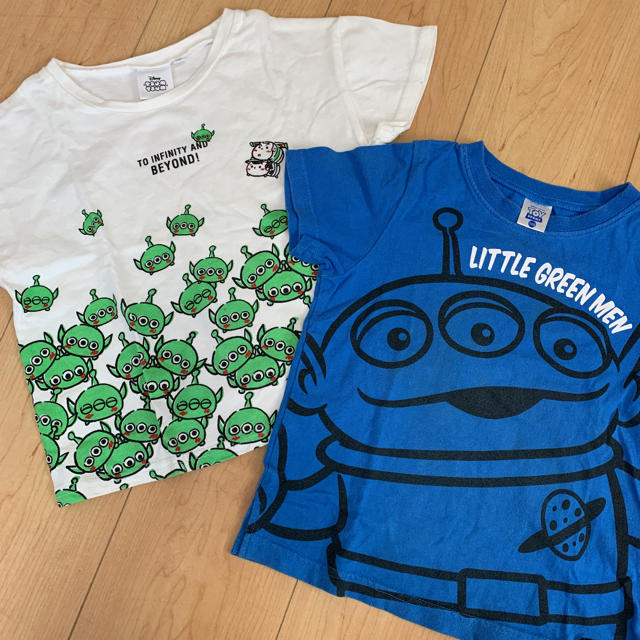 トイ・ストーリー(トイストーリー)のリトルグリーンメン　Tシャツ キッズ/ベビー/マタニティのキッズ服男の子用(90cm~)(Tシャツ/カットソー)の商品写真