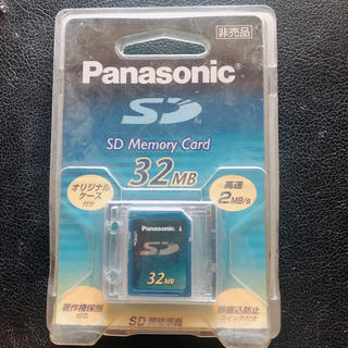 パナソニック(Panasonic)のSDカード　32MB(PC周辺機器)