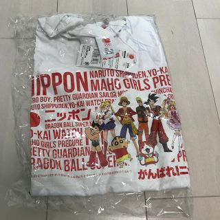 ドラゴンボール(ドラゴンボール)のTシャツサイズM C-JOC M がんばれ日本 ニッポン(Tシャツ/カットソー(半袖/袖なし))