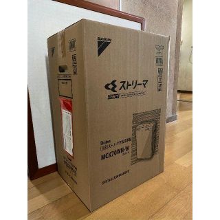 ダイキン(DAIKIN)の【新品】ダイキン　ストリーマ加湿空気清浄機　MCK70WN-W(空気清浄器)