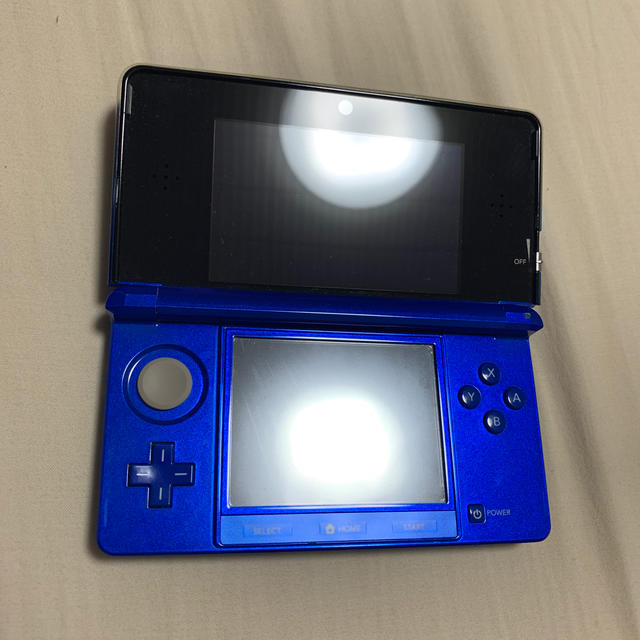 ニンテンドー3DS(ニンテンドー3DS)のNintendo 3DS コバルトブルー エンタメ/ホビーのゲームソフト/ゲーム機本体(携帯用ゲーム機本体)の商品写真