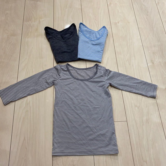 UNIQLO(ユニクロ)のUNIQLOヒートテック　90 キッズ/ベビー/マタニティのキッズ服男の子用(90cm~)(下着)の商品写真