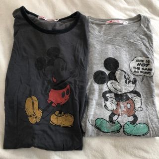 ユニクロ(UNIQLO)の【UNIQLO】ミッキーTシャツ(Tシャツ(半袖/袖なし))