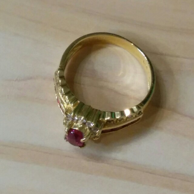 ルビー 指輪 レディースのアクセサリー(リング(指輪))の商品写真