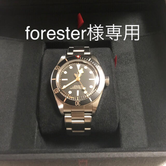 Tudor(チュードル)の【forester様予約済】【2020.3印】BLACK BAY 58 39mm メンズの時計(腕時計(アナログ))の商品写真