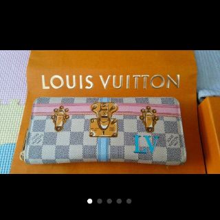 ルイヴィトン(LOUIS VUITTON)のルイヴィトン ポルトフォイユ ダミエアズール サマートランクコレクション　長財布(財布)