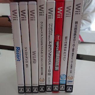 ウィー(Wii)のWiiソフト 7本(家庭用ゲームソフト)