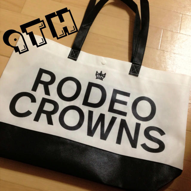 RODEO CROWNS(ロデオクラウンズ)の９周年限定ショッパー レディースのバッグ(ショップ袋)の商品写真