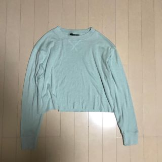 フォーエバートゥエンティーワン(FOREVER 21)のforever21ショート丈ロンT(Tシャツ(長袖/七分))