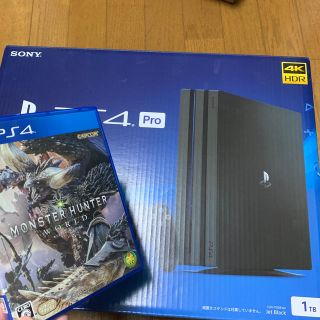 プレイステーション4(PlayStation4)のSONY PlayStation4 Pro 本体 CUH-7100BB01(家庭用ゲーム機本体)