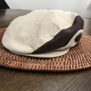 ハンチング　レディースサイズⓂ️  綿/ポリエステル(ハンチング/ベレー帽)