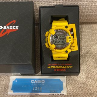 ジーショック(G-SHOCK)のGショックフロッグマン　DW8250 イエロー(腕時計(デジタル))