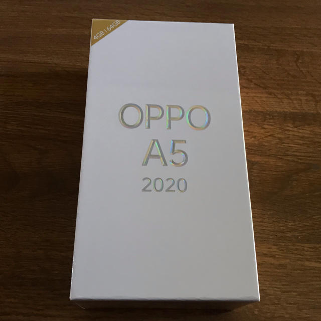 【新品未使用】OPPO A5 2020 Blue SIMフリー