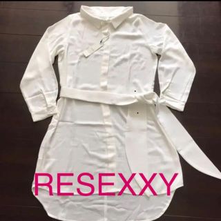 リゼクシー(RESEXXY)のRESEXXY❤ｼｬﾂﾜﾝﾋﾟ❤新品未使用❤riendaGYDAmoussy(ひざ丈ワンピース)