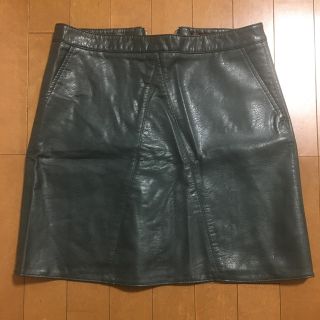 ザラ(ZARA)のZARA レザースカート(ミニスカート)