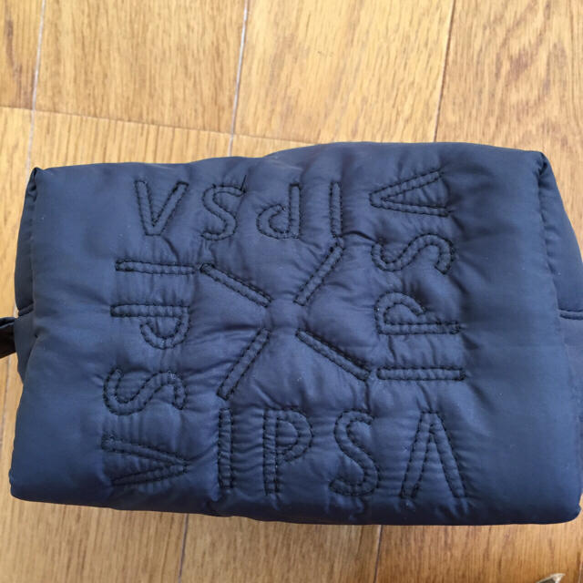 IPSA(イプサ)のポーチ黒 ミラー 脂取り紙 3点セット レディースのファッション小物(ポーチ)の商品写真